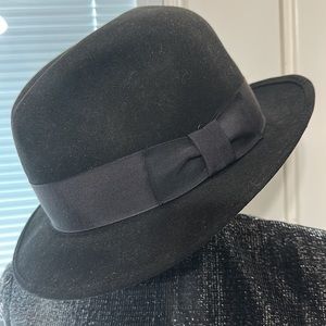 Beautiful Black Royal Felt Hat